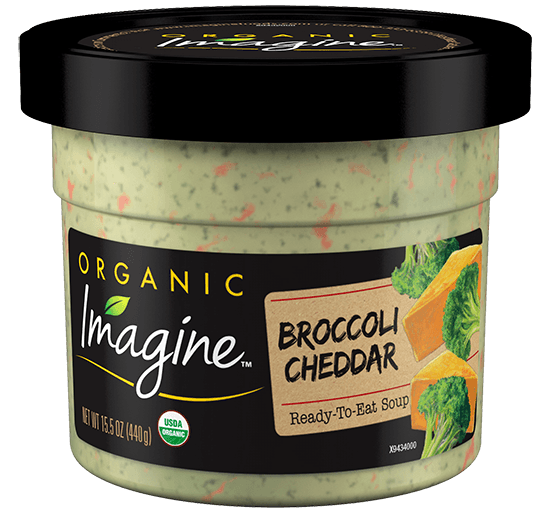 Broccoli Cheddar Microwavable Soup
