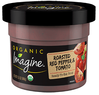 Roasted Red Pepper Tomato Microwavable Soup